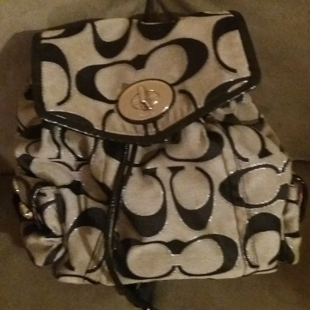 Coach bag backpack - Picture 1 of 5